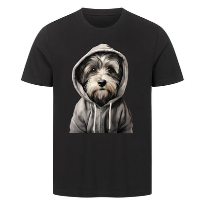 Premium T-Shirt "Havaneser - Hooded-Shirt" Schwarz – hunde-shirt.de