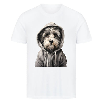 Premium T-Shirt "Havaneser - Hooded-Shirt" Weiß – hunde-shirt.de