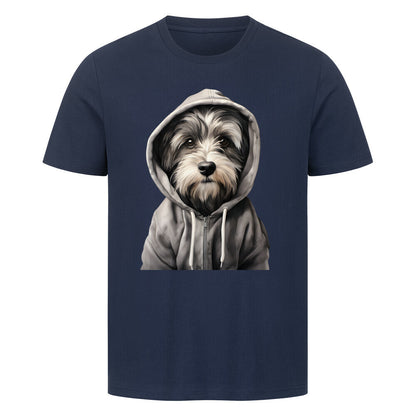 Premium T-Shirt "Havaneser - Hooded-Shirt" French Navy – hunde-shirt.de