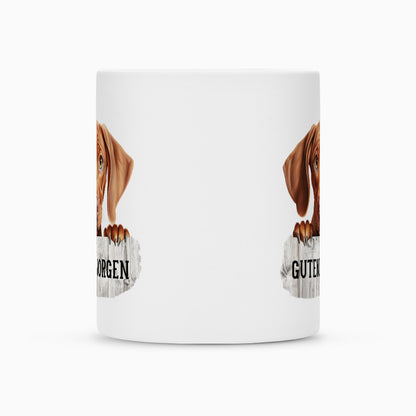 Tasse "Vizsla - Guten Morgen" – hunde-shirt.de