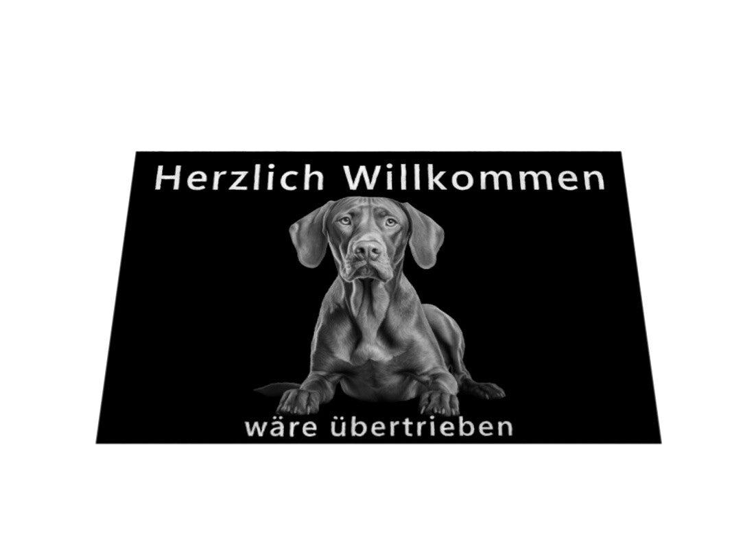 Fußmatte "Vizsla - Übertrieben" – hunde-shirt.de