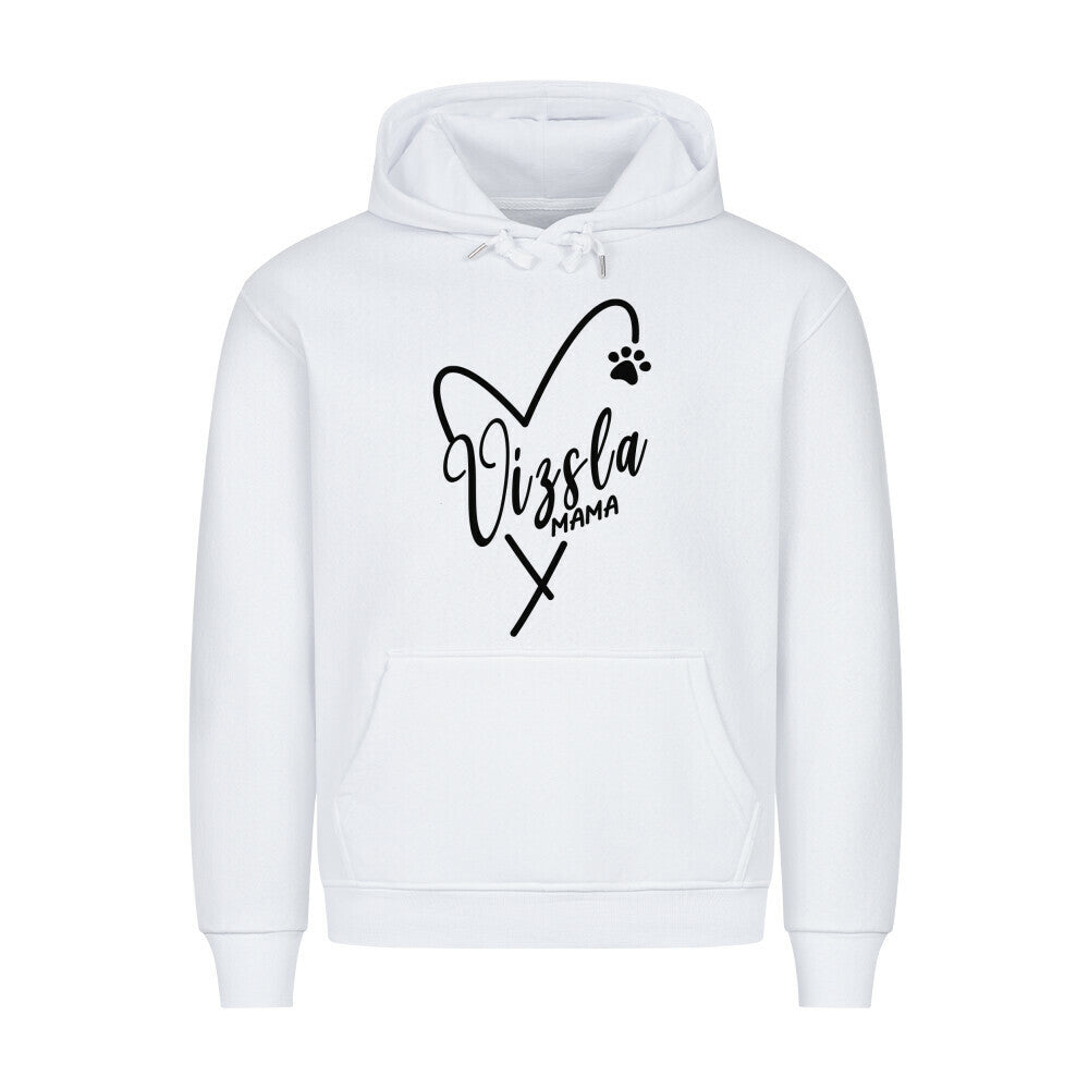 Premium Hoodie "Vizsla - Mama" Weiß – hunde-shirt.de