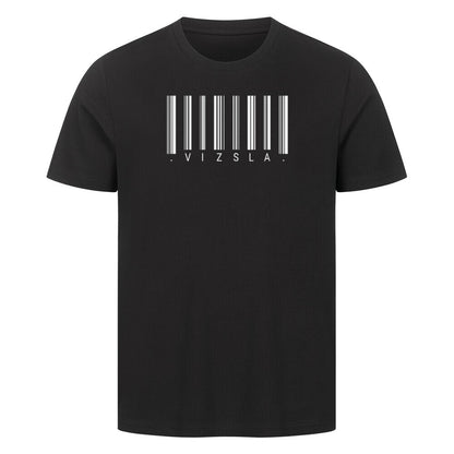 Premium T-Shirt "Vizsla - Scan" Schwarz – hunde-shirt.de