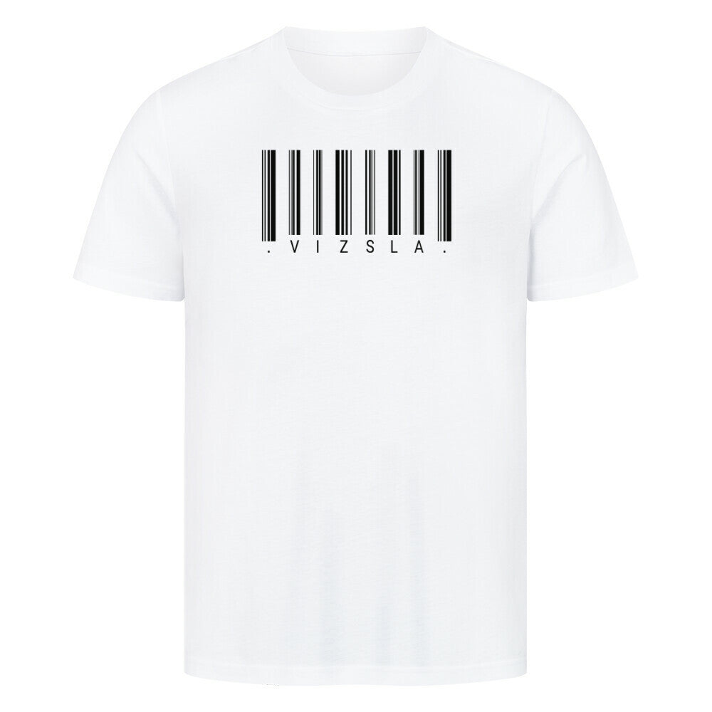 Premium T-Shirt "Vizsla - Scan" Weiß – hunde-shirt.de
