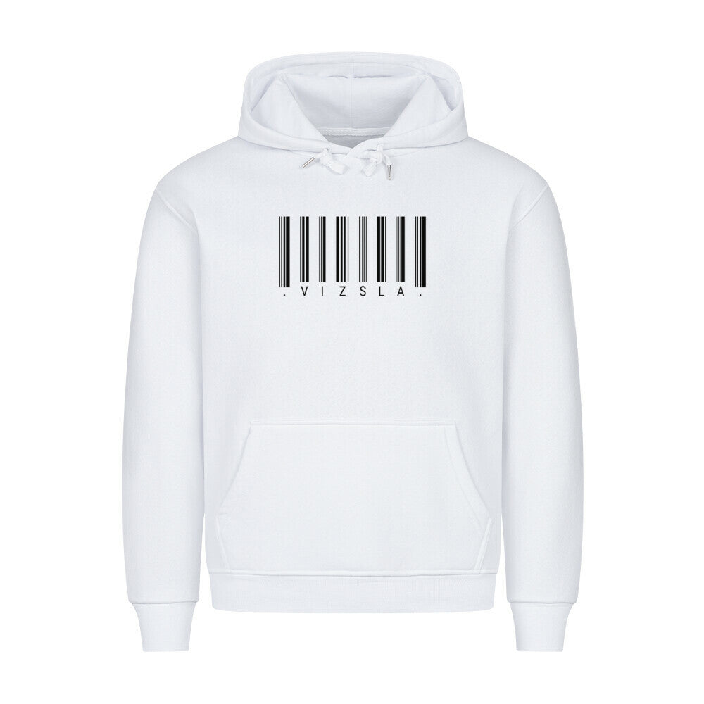 Premium Hoodie "Vizsla - Scan" Weiß – hunde-shirt.de
