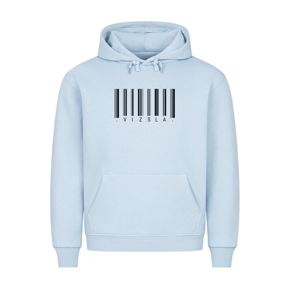 Premium Hoodie "Vizsla - Scan" Babyblau – hunde-shirt.de