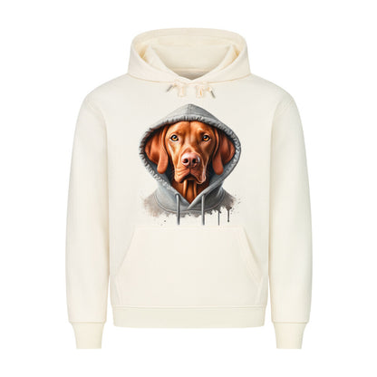 Premium Hoodie "Vizsla - Hooded" Beige – hunde-shirt.de