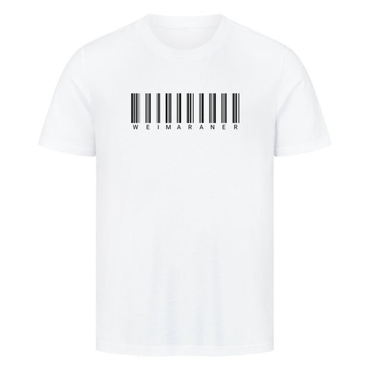 Premium T-Shirt "Weimaraner - Scan" Weiß – hunde-shirt.de