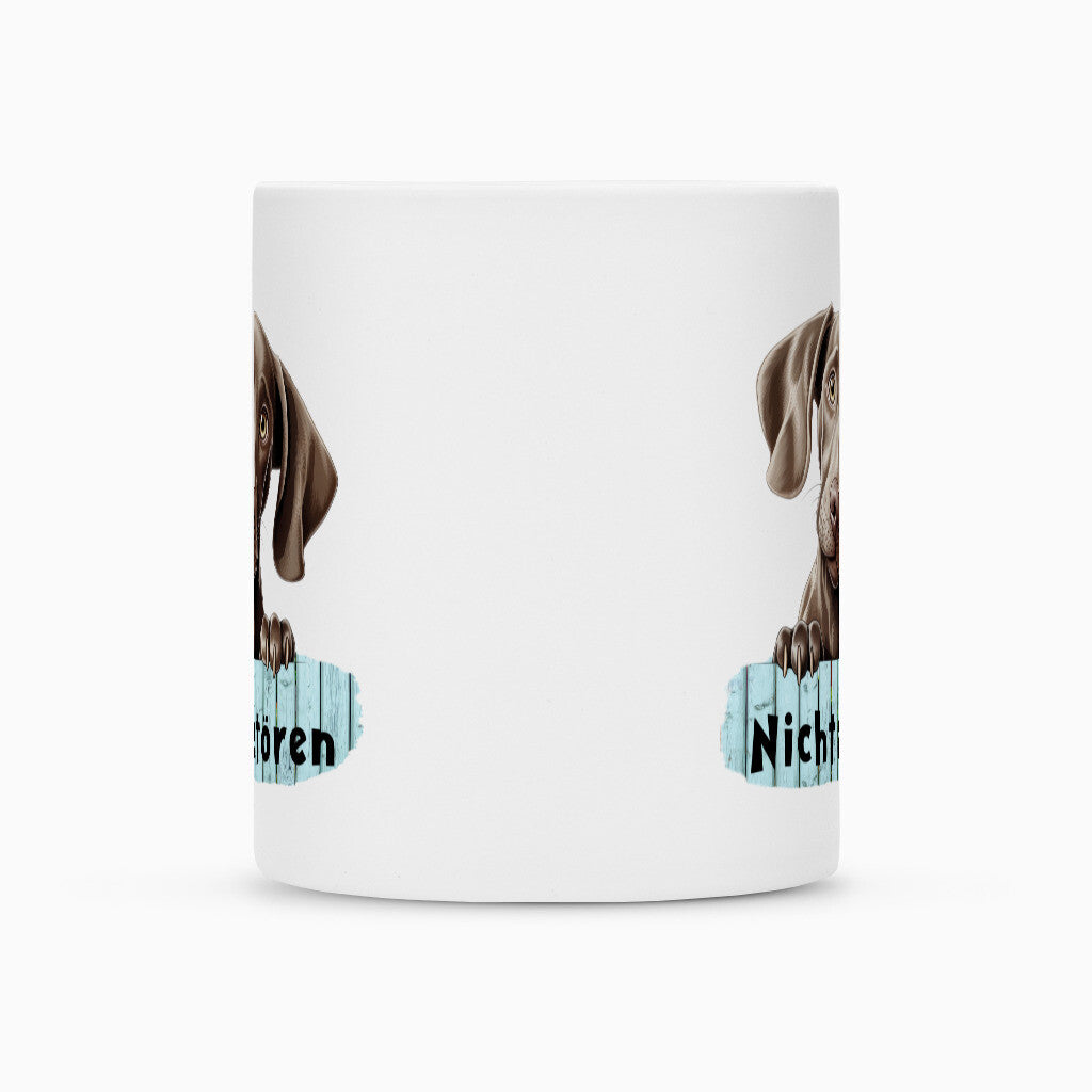 Tasse "Weimaraner - Nicht stören" – hunde-shirt.de