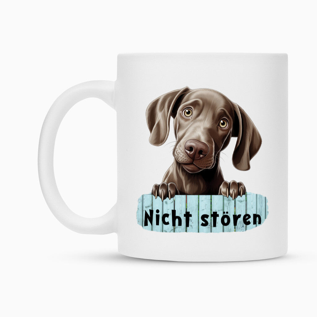 Tasse "Weimaraner - Nicht stören" – hunde-shirt.de