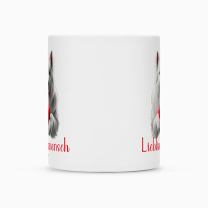 Tasse "Schweizer Schäferhund - Lieblingsmensch" – hunde-shirt.de