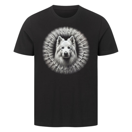 Premium T-Shirt "Schweizer Schäferhund - Star" Schwarz – hunde-shirt.de
