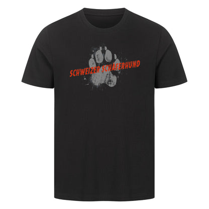 Premium T-Shirt "Schweizer Schäferhund - PAW" Schwarz – hunde-shirt.de