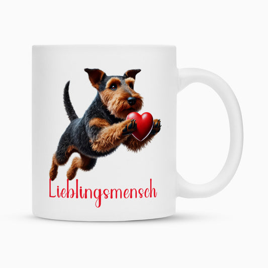 Tasse "Welsh Terrier - Lieblingsmensch" Weiß – hunde-shirt.de