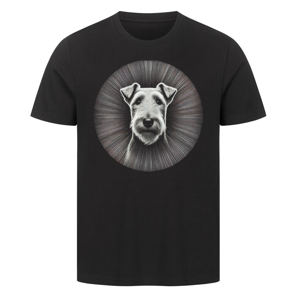 Premium T-Shirt "Welsh Terrier - Shine" Schwarz – hunde-shirt.de