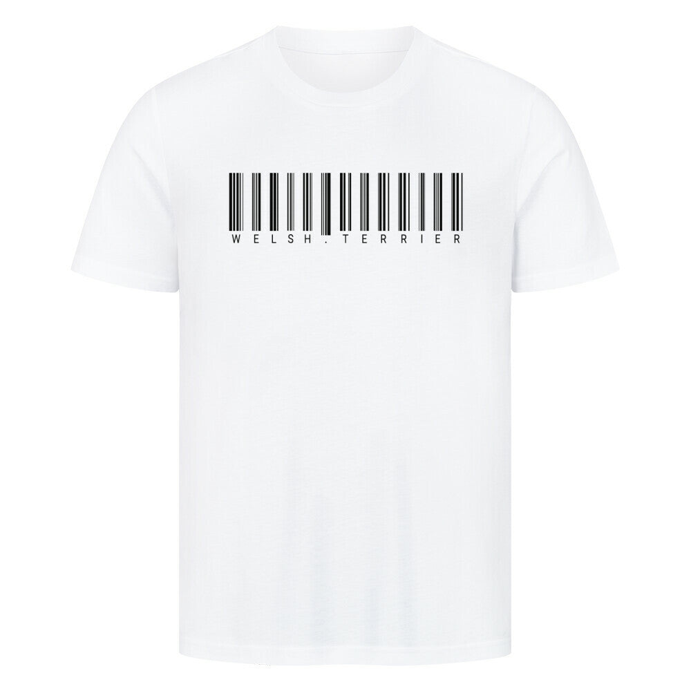 Premium T-Shirt "Welsh Terrier - Scan" Weiß – hunde-shirt.de
