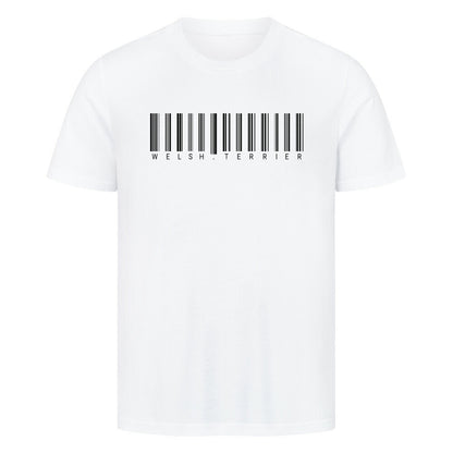 Premium T-Shirt "Welsh Terrier - Scan" Weiß – hunde-shirt.de