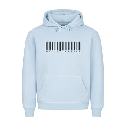 Premium Hoodie "Welsh Terrier - Scan" Babyblau – hunde-shirt.de