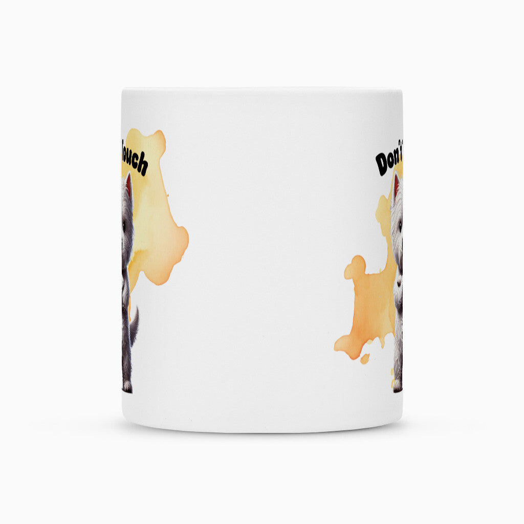 Tasse "Westie - Don´t touch" – hunde-shirt.de