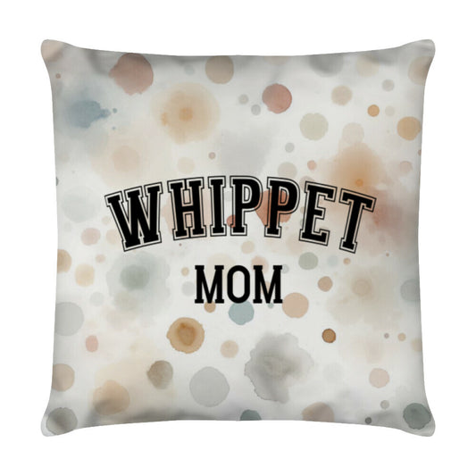 Kissen "Whippet - MOM" Weiß – hunde-shirt.de
