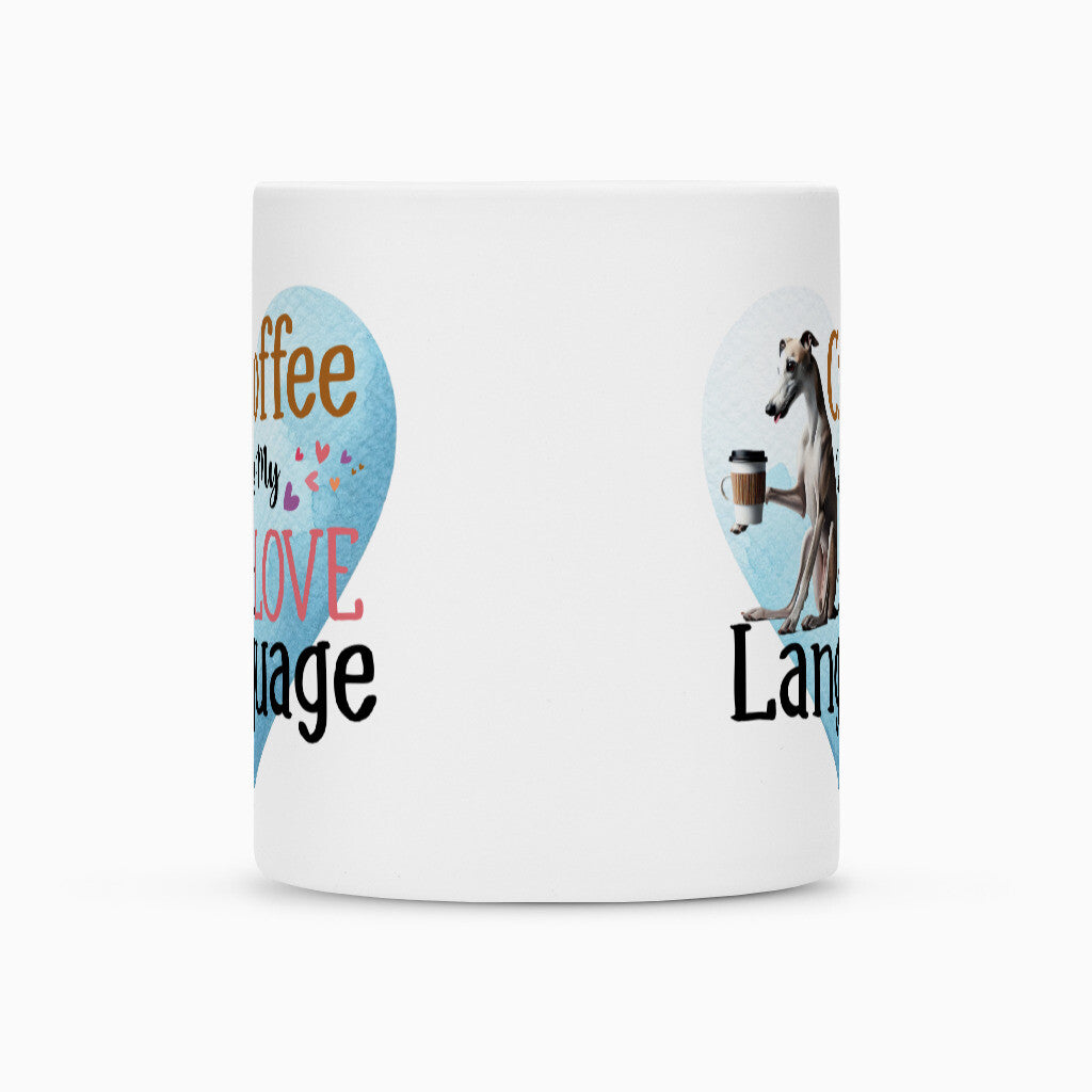 Tasse "Whippet - Love Language" – hunde-shirt.de