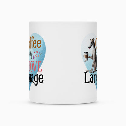 Tasse "Whippet - Love Language" – hunde-shirt.de