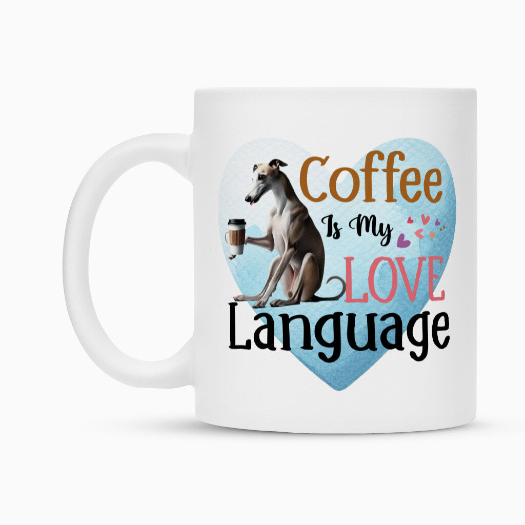 Tasse "Whippet - Love Language" – hunde-shirt.de