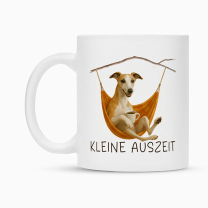 Tasse "Whippet - Kleine Auszeit" – hunde-shirt.de