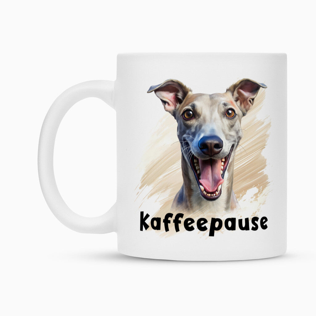 Tasse "Whippet - Kaffeepause" – hunde-shirt.de