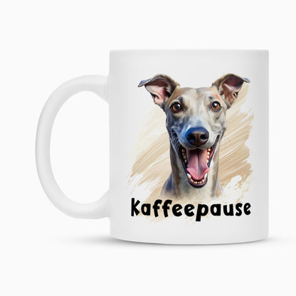 Tasse "Whippet - Kaffeepause" – hunde-shirt.de