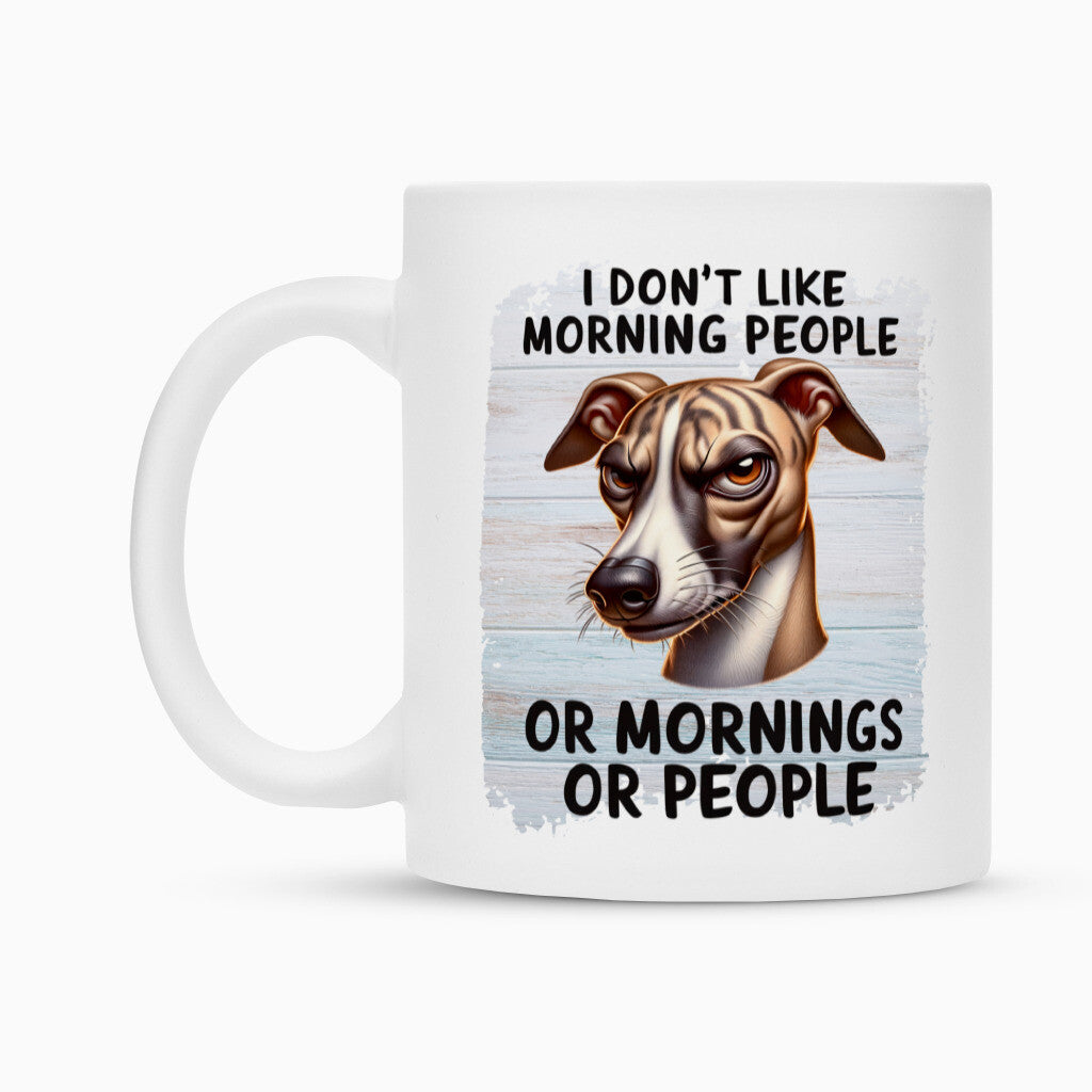 Tasse "Whippet - Morning People" – hunde-shirt.de