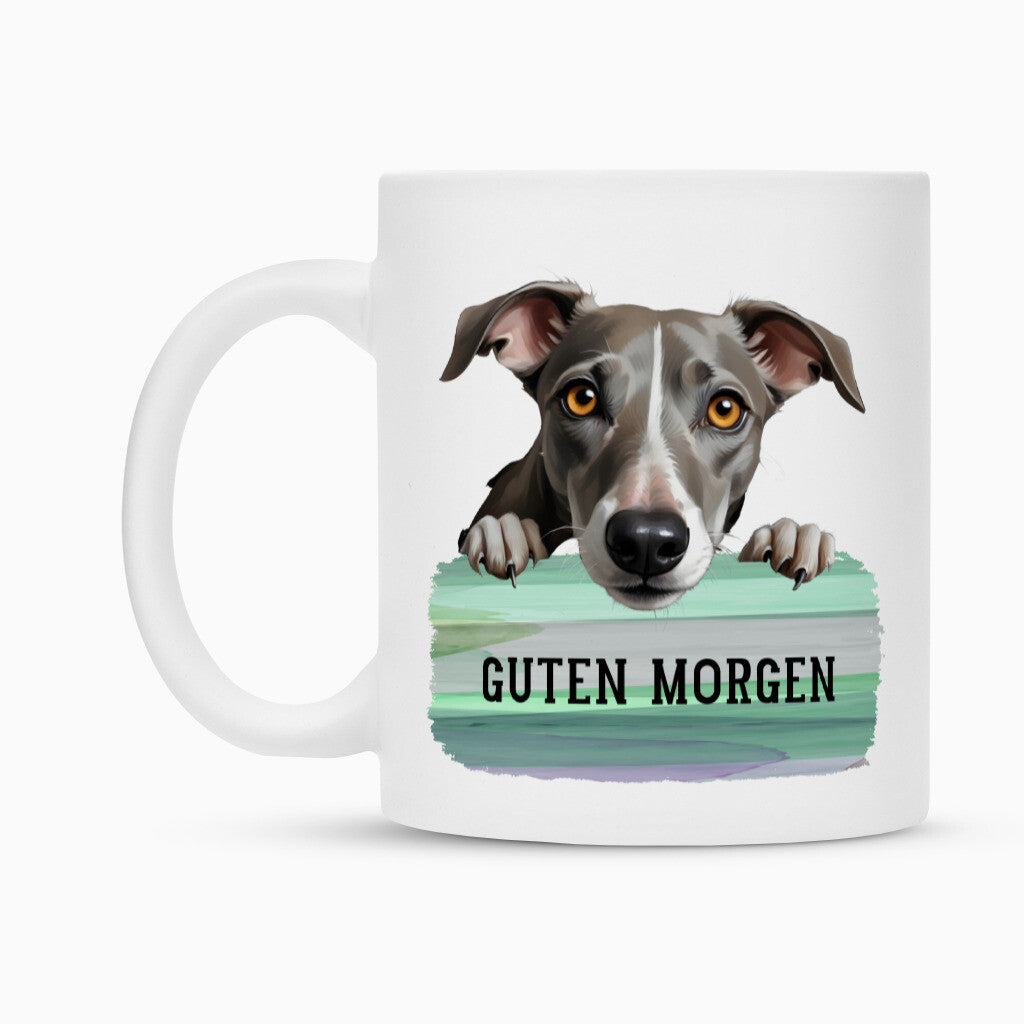 Tasse "Whippet - Guten Morgen" – hunde-shirt.de