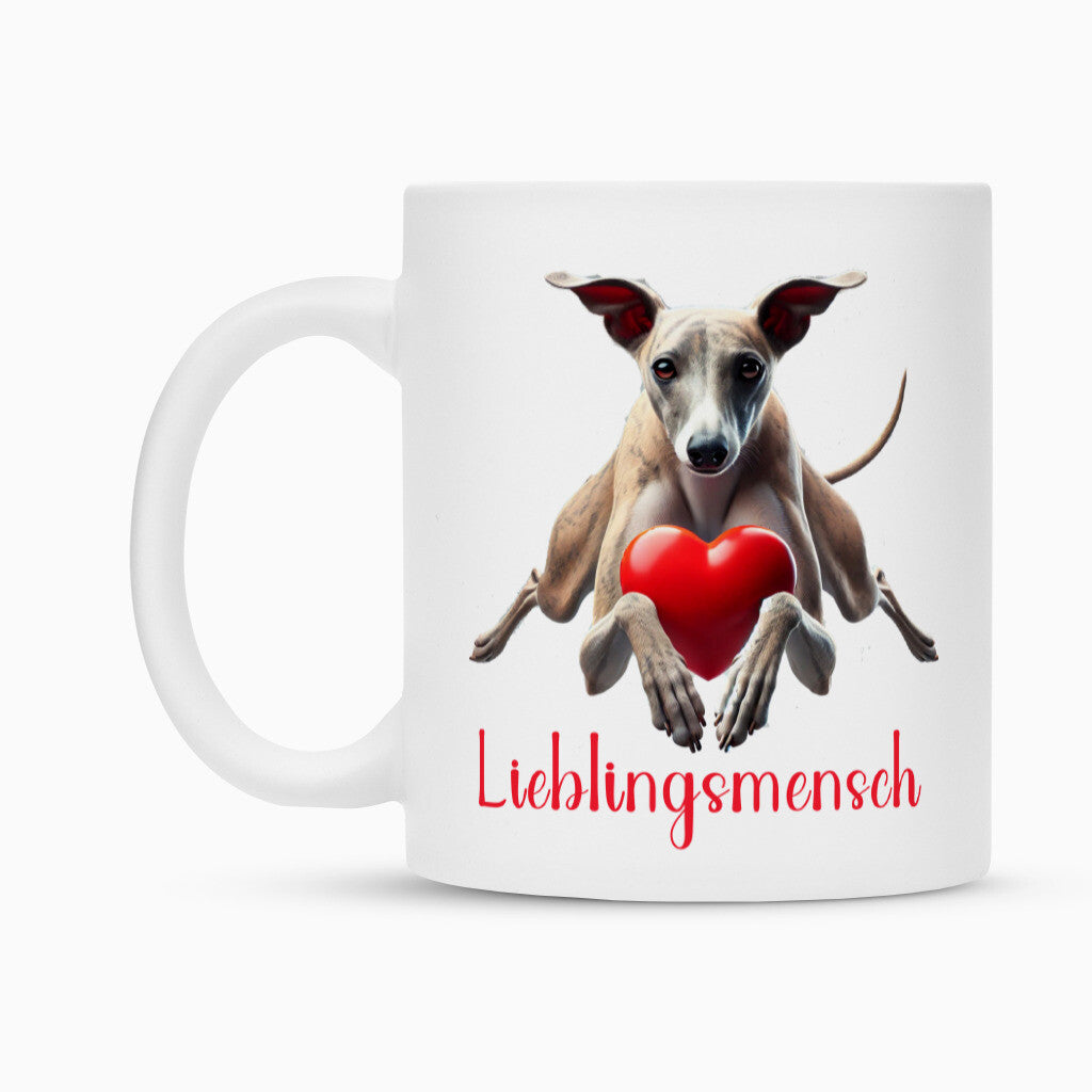 Tasse "Whippet - Lieblingsmensch II" – hunde-shirt.de