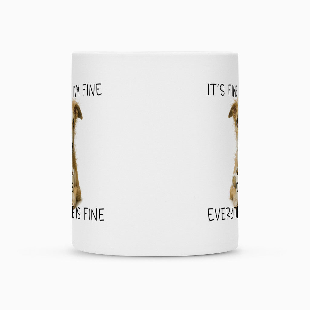 Tasse "Whippet - It´s fine..." – hunde-shirt.de