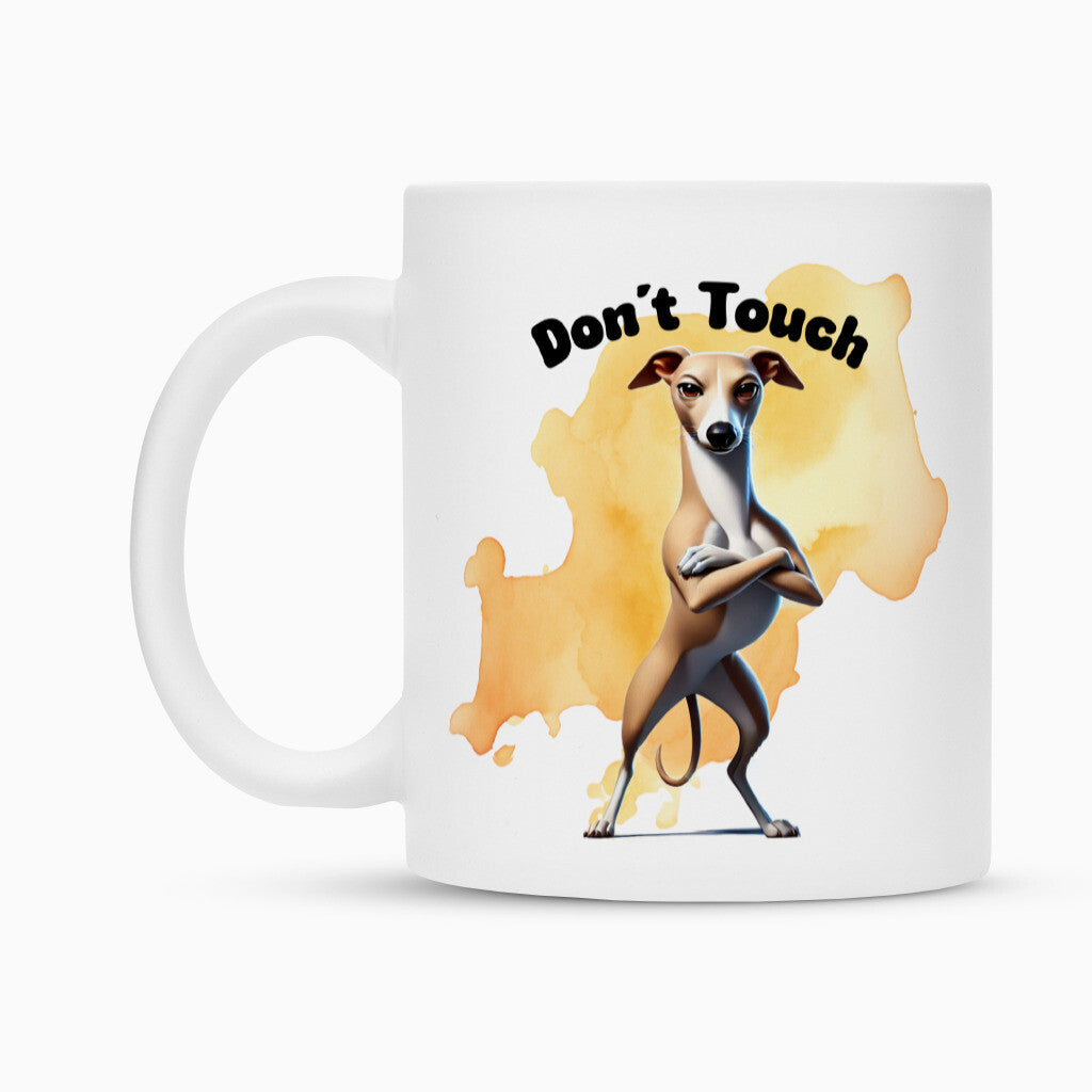 Tasse "Whippet - Don´t touch" – hunde-shirt.de