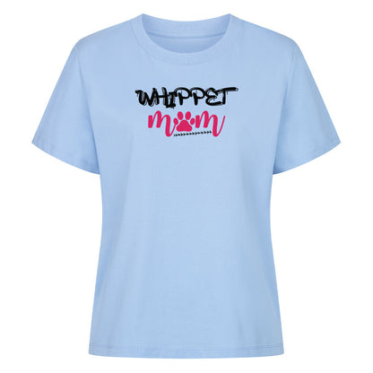Premium Damen-Shirt "Whippet - Mom" Sky Blue – hunde-shirt.de