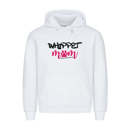 Premium Hoodie "Whippet - Mom" Weiß – hunde-shirt.de