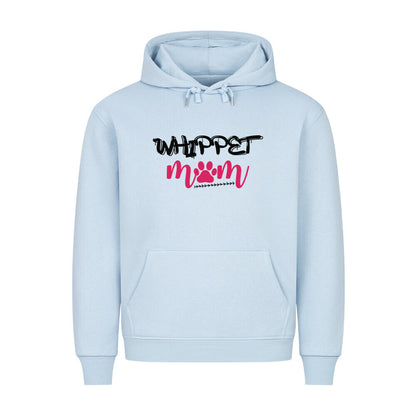 Premium Hoodie "Whippet - Mom" Babyblau – hunde-shirt.de