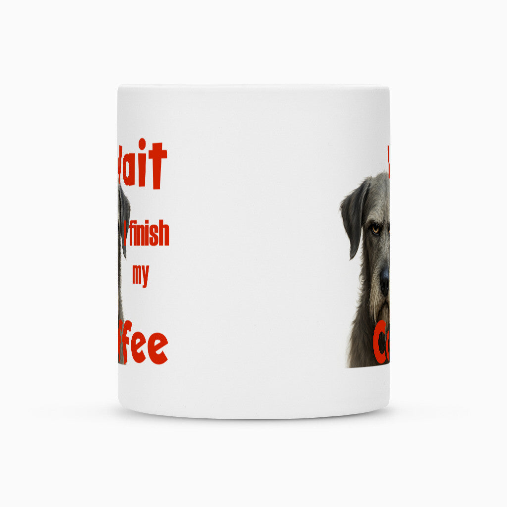 Tasse "Irischer Wolfshund - Wait..." – hunde-shirt.de