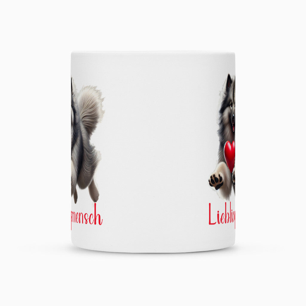 Tasse "Wolfsspitz - Lieblingsmensch" – hunde-shirt.de