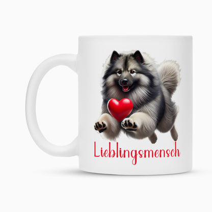Tasse "Wolfsspitz - Lieblingsmensch" – hunde-shirt.de