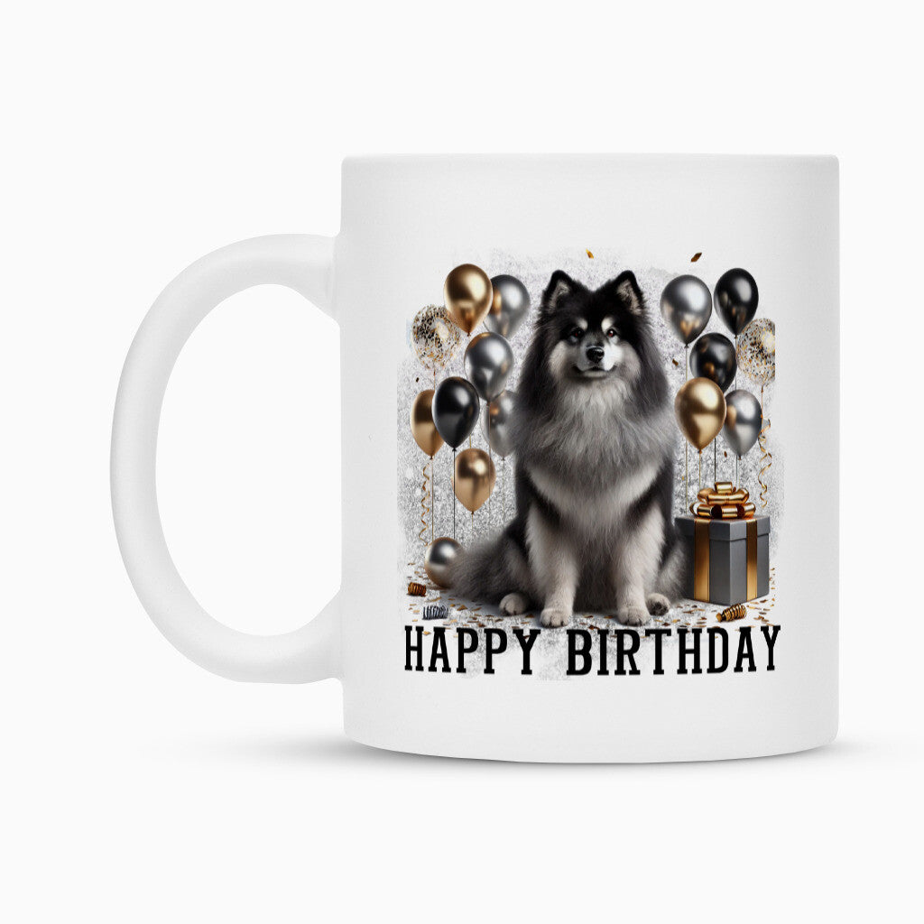 Tasse "Wolfsspitz - Happy Birthday" – hunde-shirt.de