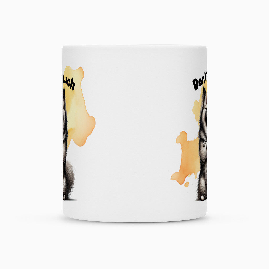 Tasse "Wolfsspitz - Don´t touch" – hunde-shirt.de