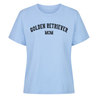 Premium Damen-Shirt "Golden Retriever - MOM" Sky Blue – hunde-shirt.de
