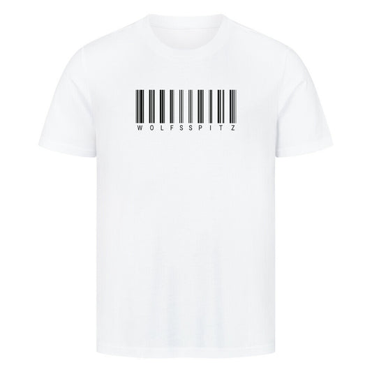 Premium T-Shirt "Wolfsspitz - Scan" Weiß – hunde-shirt.de