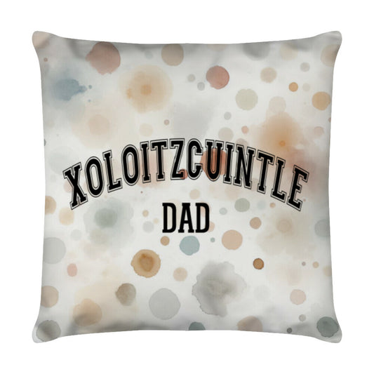 Kissen "Xoloitzcuintle - DAD" Weiß – hunde-shirt.de