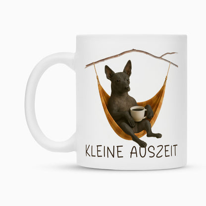 Tasse "Xolo - Kleine Auszeit" – hunde-shirt.de
