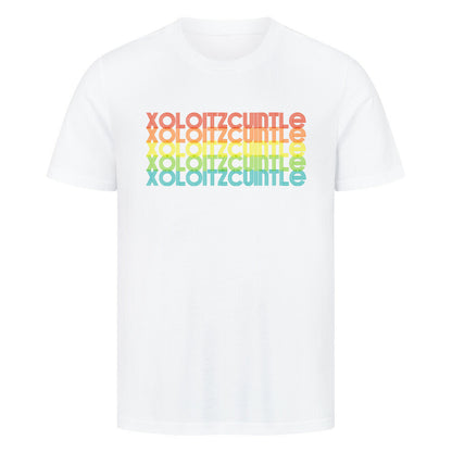 Premium T-Shirt "Xolo - RETRO" Weiß – hunde-shirt.de