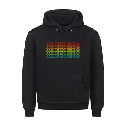Premium Hoodie "Xolo - RETRO" Schwarz – hunde-shirt.de