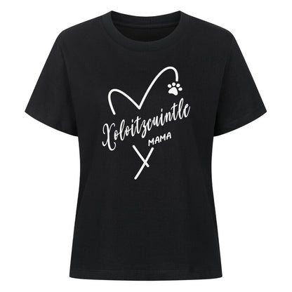 Premium Damen-Shirt "Xolo - Mama" Schwarz – hunde-shirt.de
